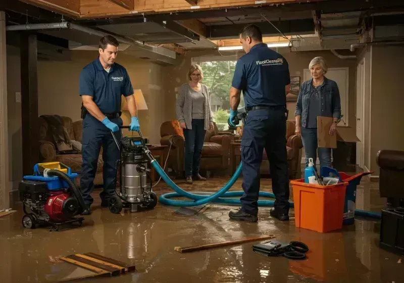 Basement Water Extraction and Removal Techniques process in Welch, WV